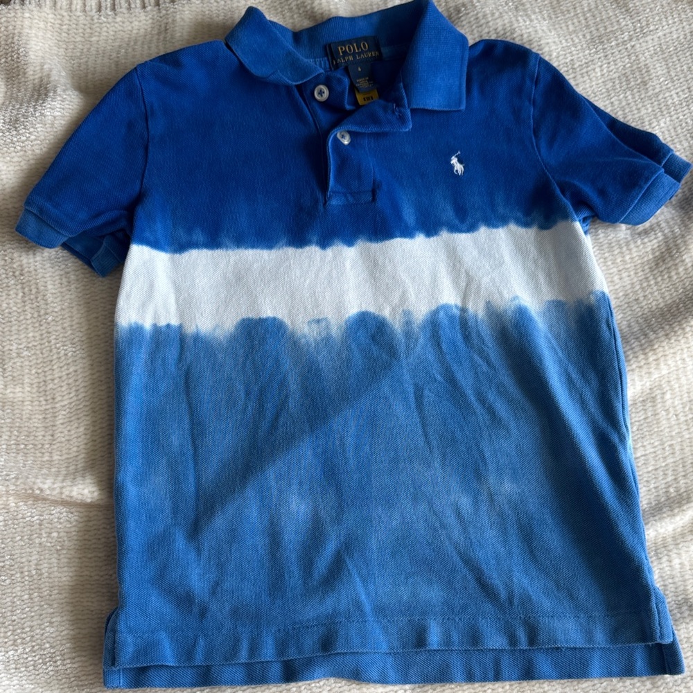 Polo Ralph Lauren boys tie dye polo